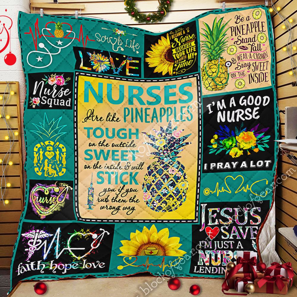 Pineapple Nurse Quilt Pineapple Nurse Quilt
