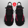 Pink Ribbon Walk By Faith Custom Name Clunky Max Soul Shoes