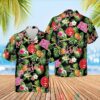 Pink Floyd Band Pineapple Black Green Hawaiian Shirt