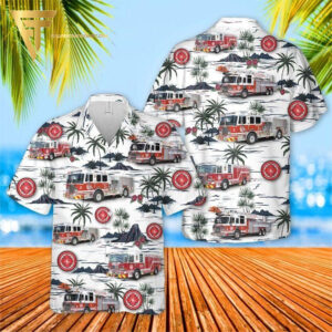 Pittsburgh Fighterfi Rescue White All Over Print Hawaiian Shirts And Beach Shorts