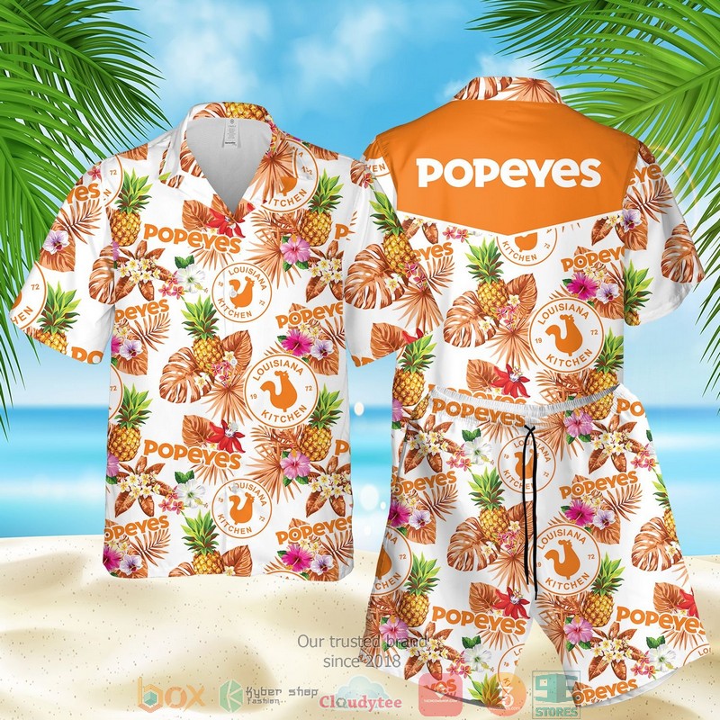 Popeyes Louisiana Kitchen Pineapple Hawaiian Shirt Popeyes Louisiana Kitchen Pineapple Hawaiian Shirt