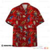 Power Rangers Dino Charge Pattern Hawaiian Shirt