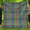 Premium Quilt - Balfour Blue Tartan Quilt A7