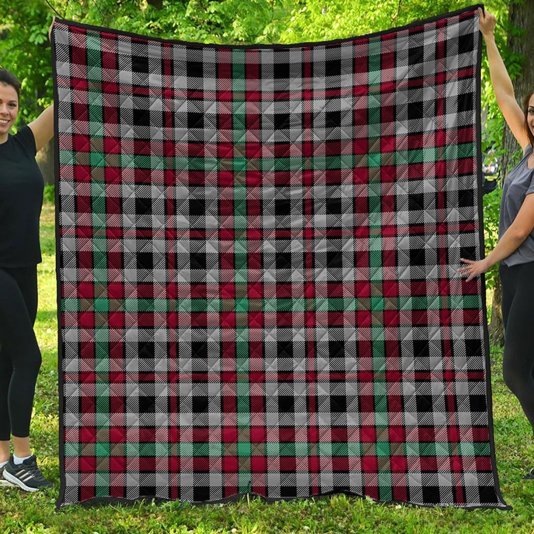 Premium Quilt - Borthwick Ancient Tartan Quilt A7 Premium Quilt - Borthwick Ancient Tartan Quilt A7