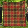 Premium Quilt - Buchanan Old Set Weathered Tartan Quilt A7