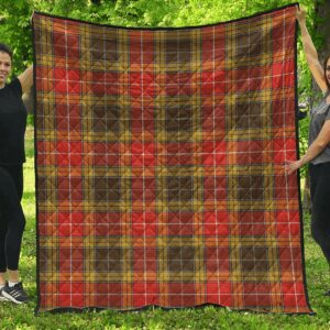 Premium Quilt - Buchanan Old Set Weathered Tartan Quilt A7