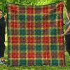 Premium Quilt - Buchanan Old Sett Tartan Quilt A7