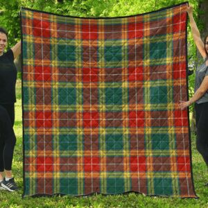 Premium Quilt - Buchanan Old Sett Tartan Quilt A7
