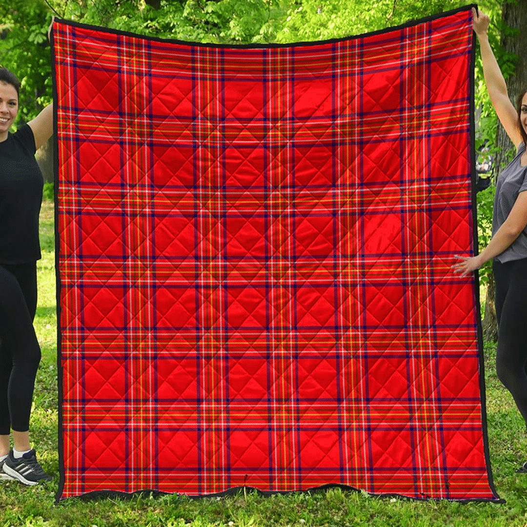 Premium Quilt - Burnett Modern Tartan Quilt A7 Premium Quilt - Burnett Modern Tartan Quilt A7