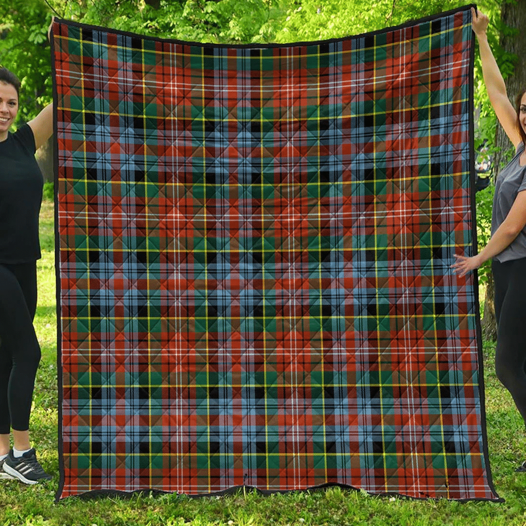 Premium Quilt - Caledonia Ancient Tartan Quilt A7 Premium Quilt - Caledonia Ancient Tartan Quilt A7