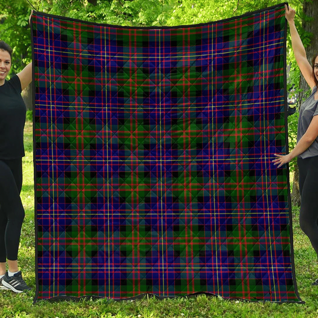 Premium Quilt - Cameron of Erracht Modern Tartan Quilt A7 Premium Quilt - Cameron of Erracht Modern Tartan Quilt A7