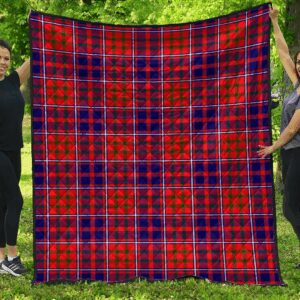 Premium Quilt - Cameron of Lochiel Modern Tartan Quilt A7