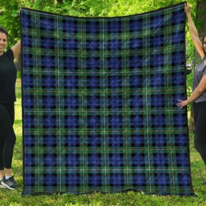 Premium Quilt - Campbell Argyll Ancient Tartan Quilt A7