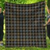 Premium Quilt - Campbell Argyll Weathered Tartan Quilt A7