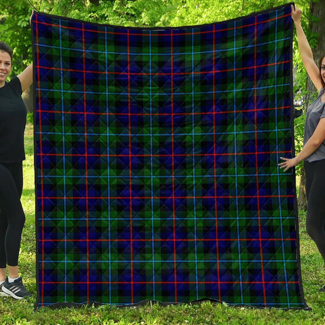 Premium Quilt - Campbell of Cawdor Modern Tartan Quilt A7 Premium Quilt - Campbell of Cawdor Modern Tartan Quilt A7