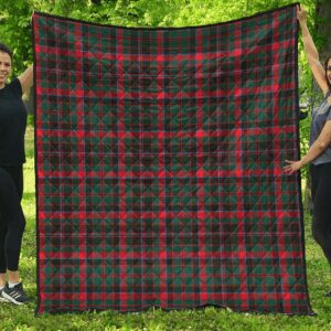 Premium Quilt - Cumming Hunting Modern Tartan Quilt A7