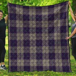 Premium Quilt - Cunningham Dress Blue Dancers Tartan Quilt A7