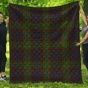 Premium Quilt - Cunningham Hunting Modern Tartan Quilt A7