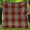 Premium Quilt - Davidson Dress Dancers Tartan Quilt A7