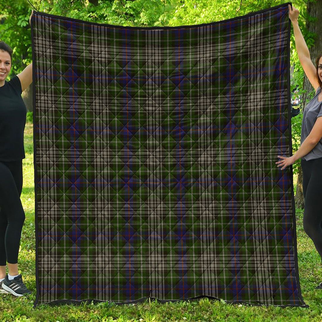 Premium Quilt - Davidson Tulloch Dress Tartan Quilt A7 Premium Quilt - Davidson Tulloch Dress Tartan Quilt A7