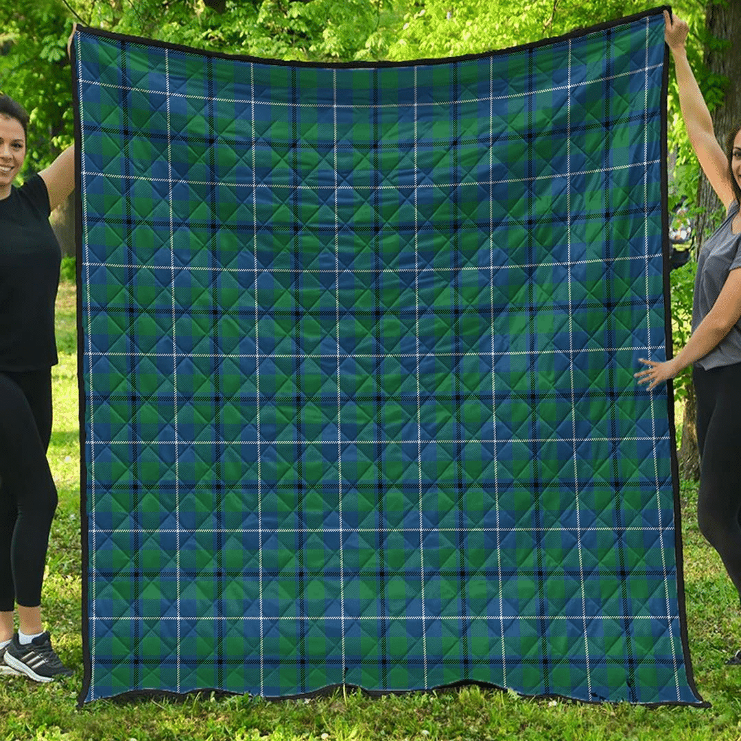 Premium Quilt - Douglas Ancient Tartan Quilt A7 Premium Quilt - Douglas Ancient Tartan Quilt A7