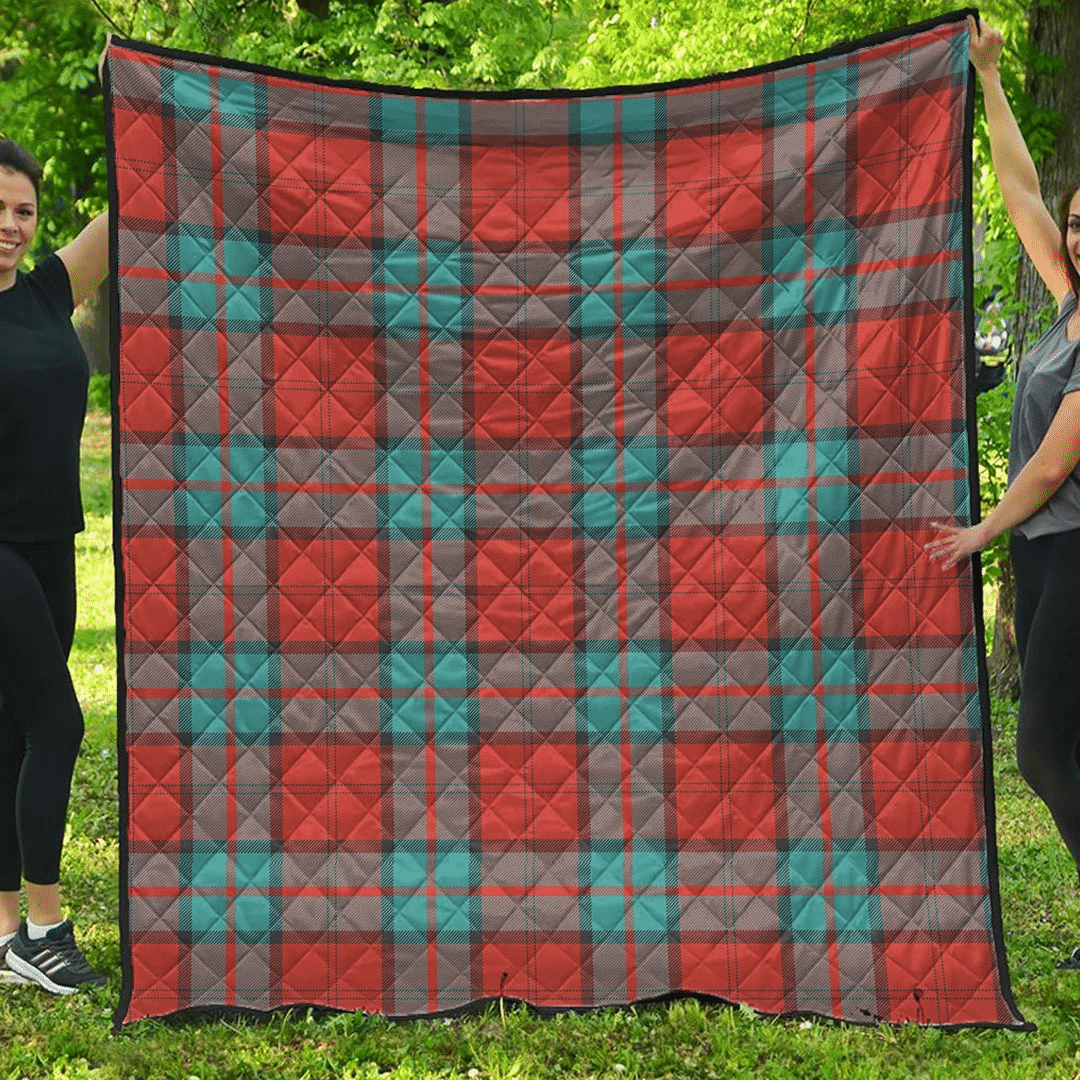 Premium Quilt - Dunbar Ancient Tartan Quilt A7 Premium Quilt - Dunbar Ancient Tartan Quilt A7