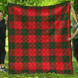 Premium Quilt - Erskine Modern Tartan Quilt A7