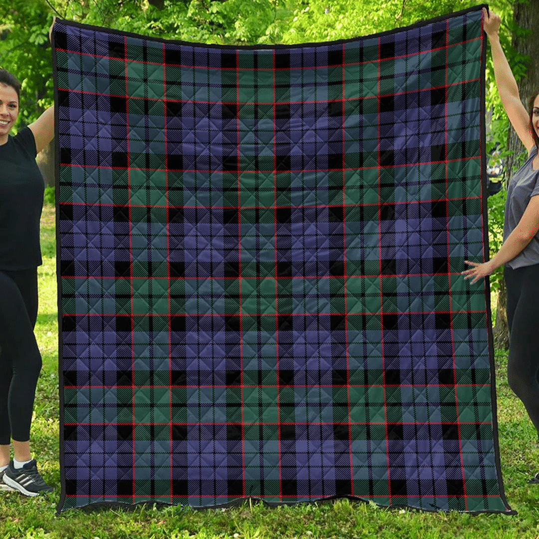 Premium Quilt - Fletcher Modern Tartan Quilt A7 Premium Quilt - Fletcher Modern Tartan Quilt A7