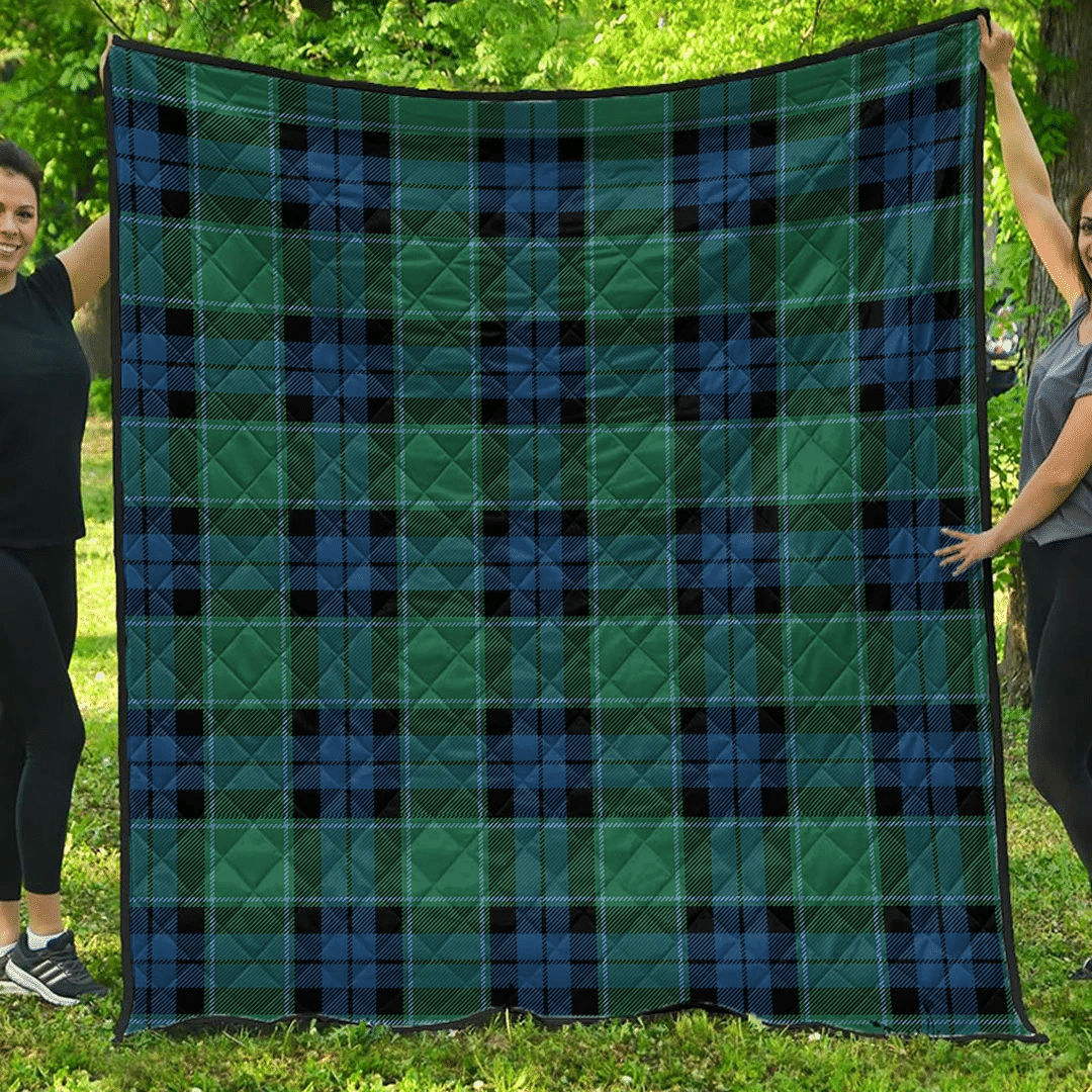 Premium Quilt - Graham of Menteith Ancient Tartan Quilt A7 Premium Quilt - Graham of Menteith Ancient Tartan Quilt A7
