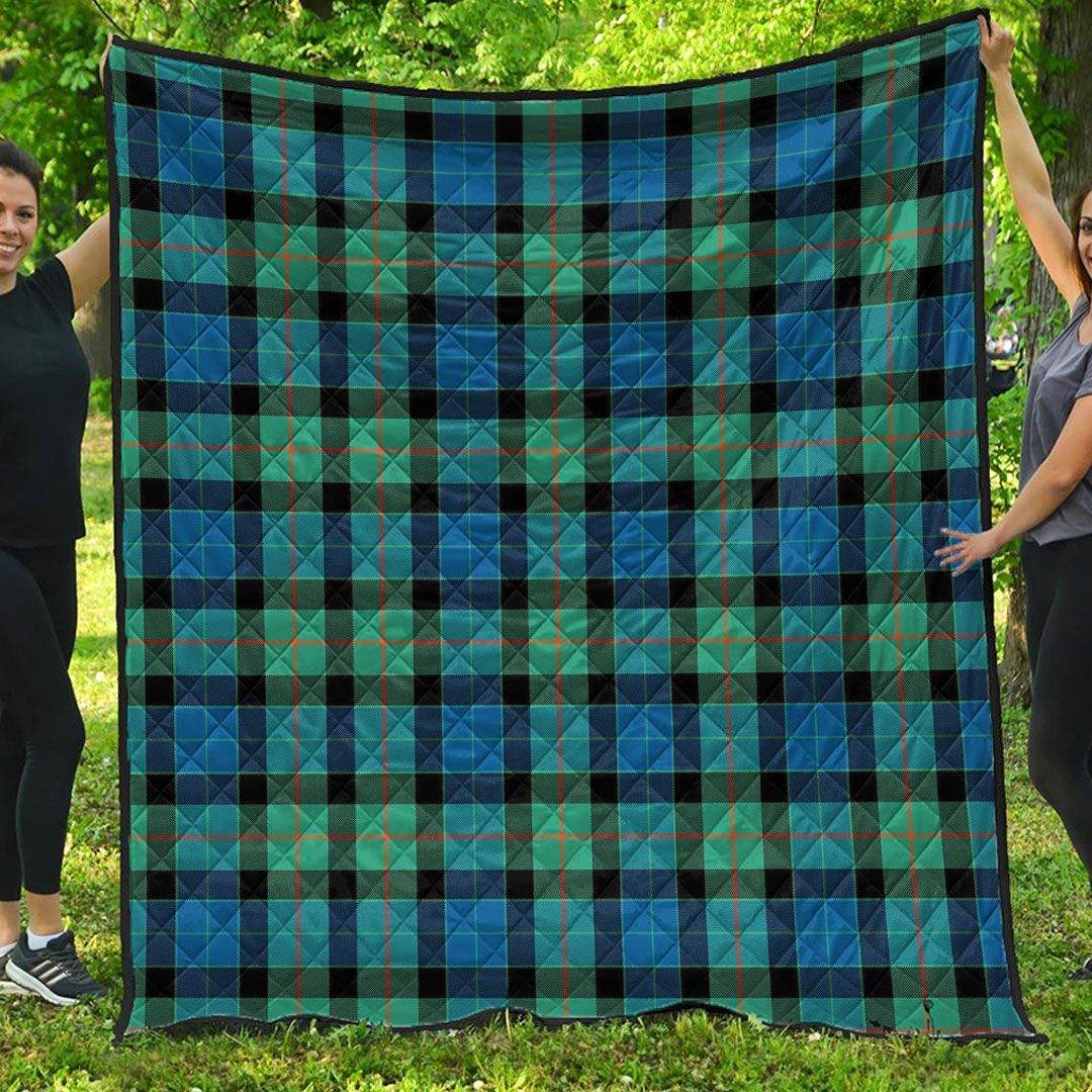 Premium Quilt - Gunn Ancient Tartan Quilt A7 Premium Quilt - Gunn Ancient Tartan Quilt A7