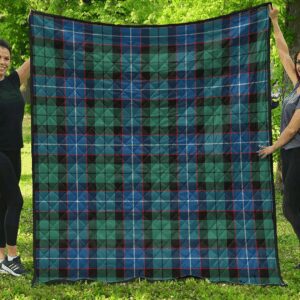 Premium Quilt - Hunter Ancient Tartan Quilt A7