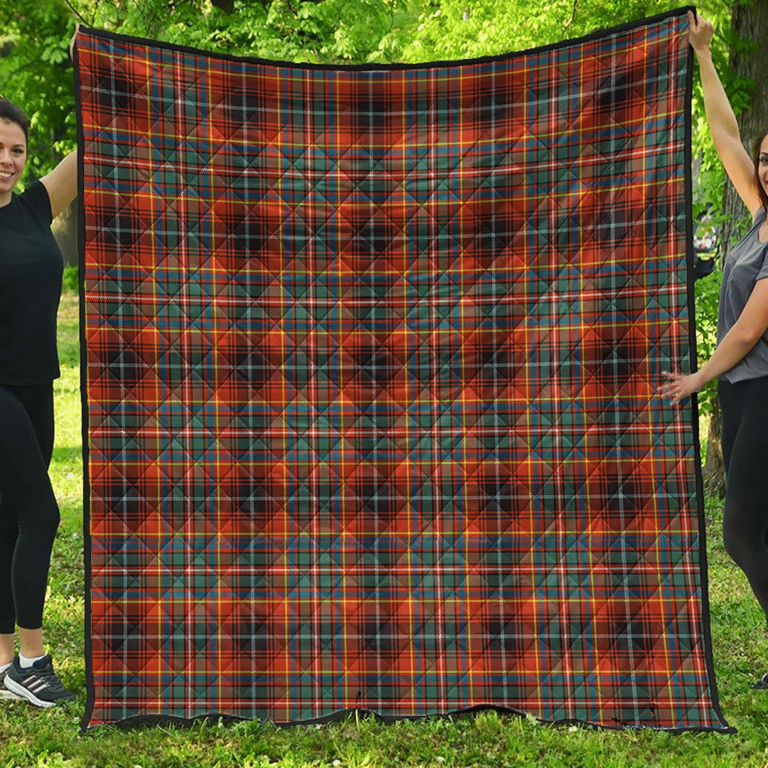 Premium Quilt - Innes Ancient Tartan Quilt A7 Premium Quilt - Innes Ancient Tartan Quilt A7