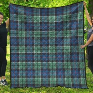 Premium Quilt - Leslie Hunting Tartan Quilt A7