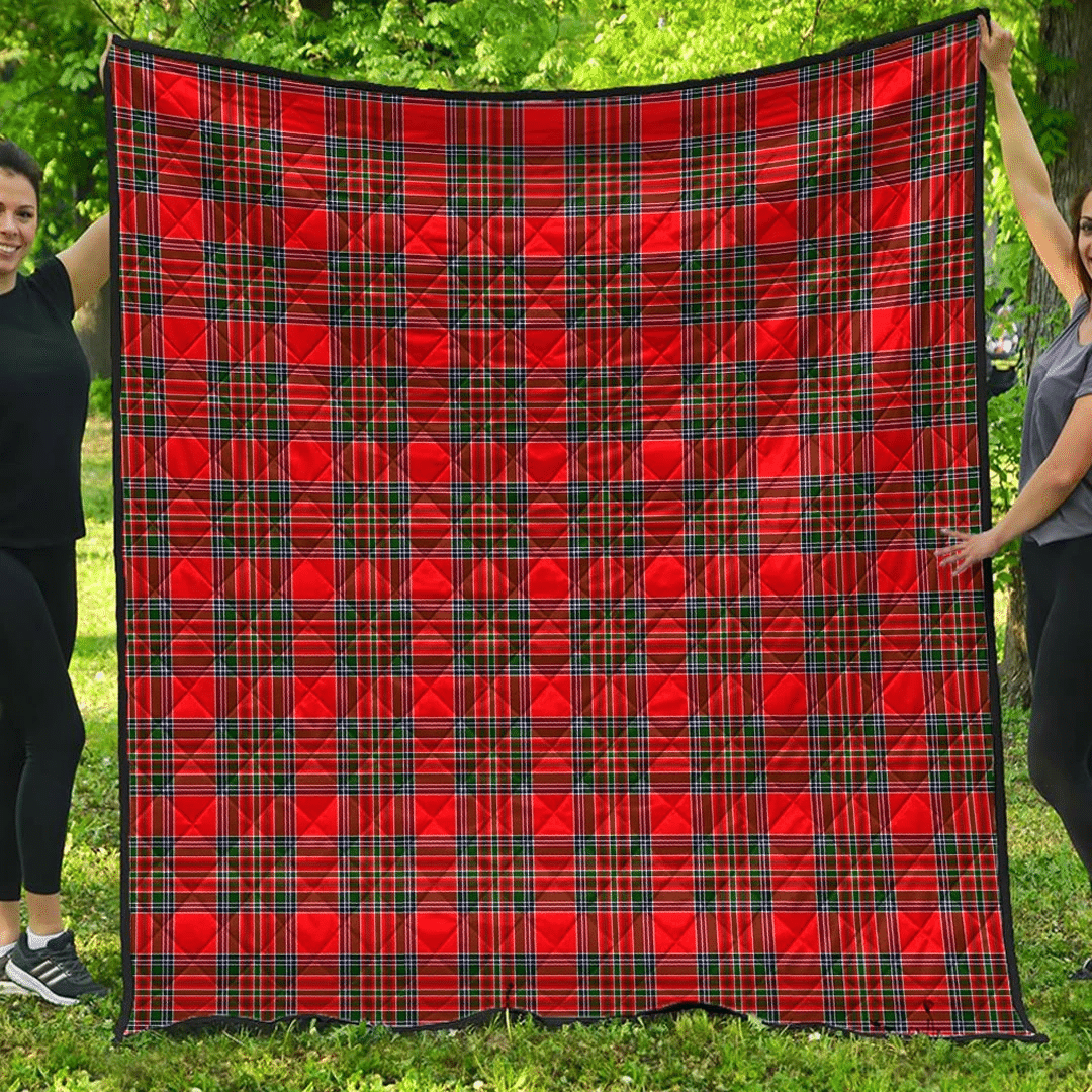 Premium Quilt - MacBean Modern Tartan Quilt A7 Premium Quilt - MacBean Modern Tartan Quilt A7