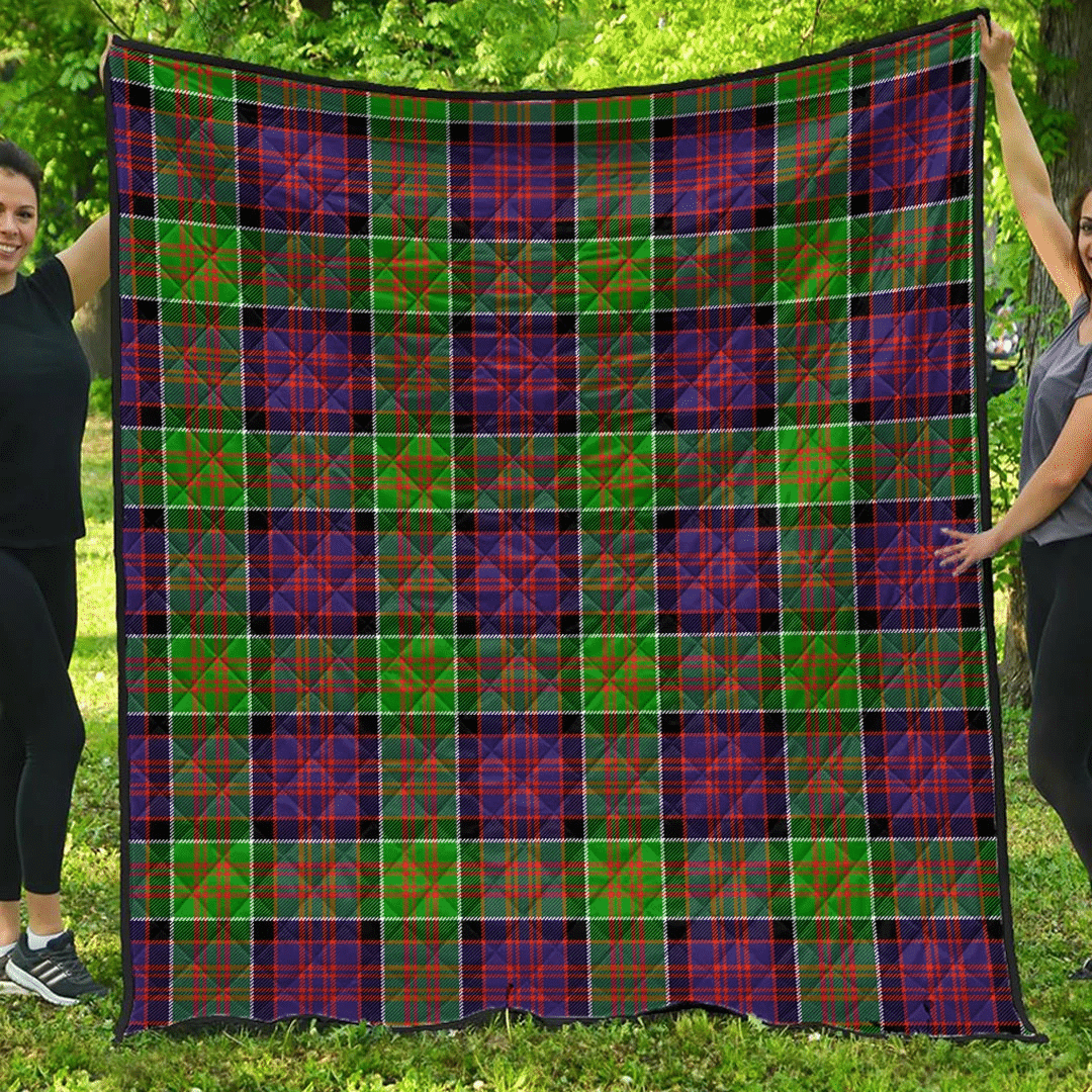 Premium Quilt - MacDonald of Clanranald Tartan Quilt A7 Premium Quilt - MacDonald of Clanranald Tartan Quilt A7