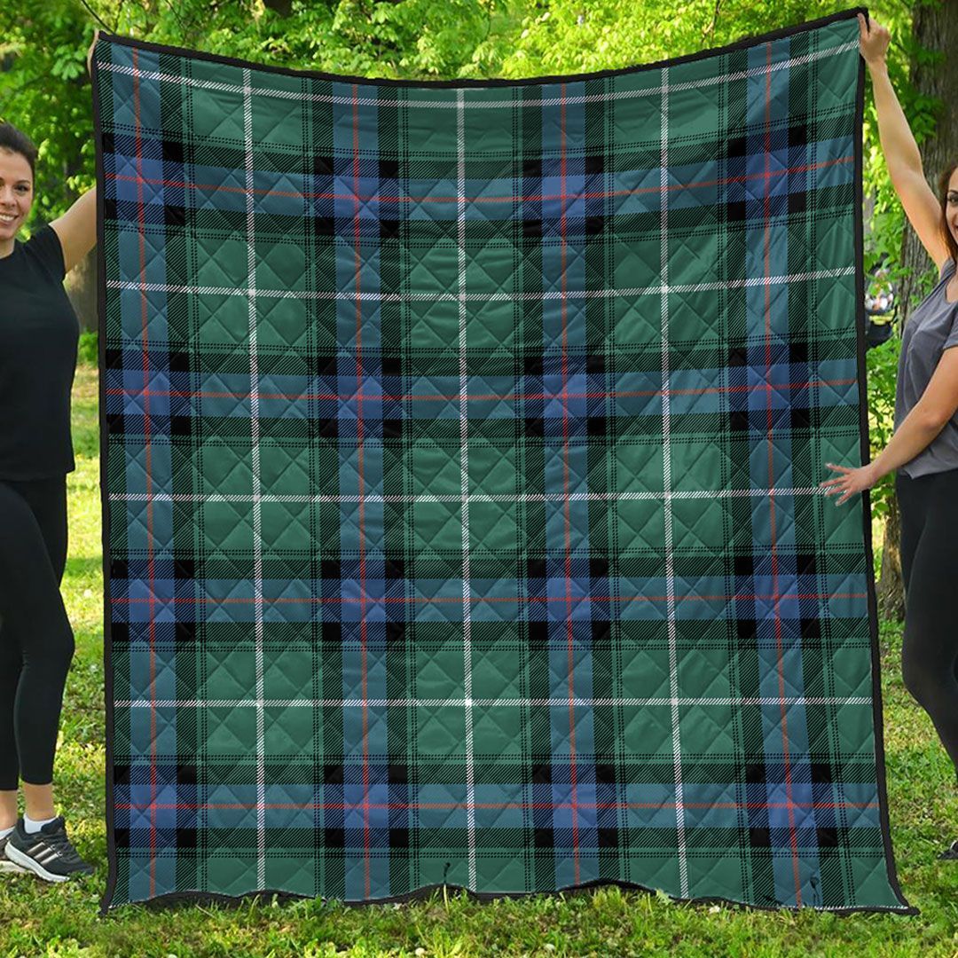 Premium Quilt - MacDonald of the Isles Hunting Ancient Tartan Quilt A7 Premium Quilt - MacDonald of the Isles Hunting Ancient Tartan Quilt A7