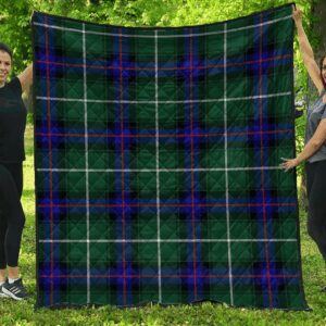 Premium Quilt - MacDonald of the Isles Hunting Modern Tartan Quilt A7