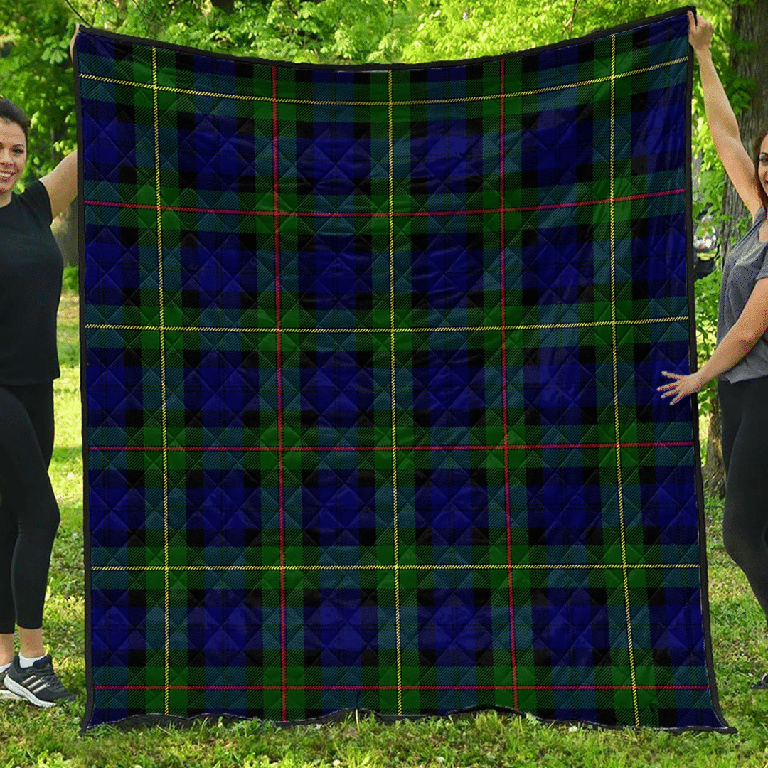 Premium Quilt - MacEwen Modern Tartan Quilt A7 Premium Quilt - MacEwen Modern Tartan Quilt A7
