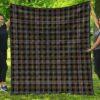 Premium Quilt - MacKenzie Weathered Tartan Quilt A7
