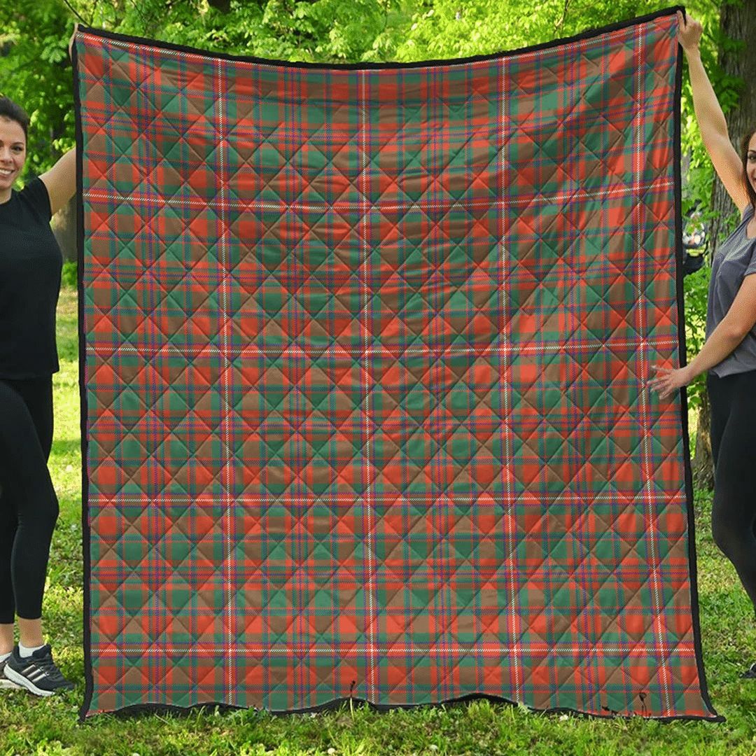 Premium Quilt - MacKinnon Ancient Tartan Quilt A7 Premium Quilt - MacKinnon Ancient Tartan Quilt A7