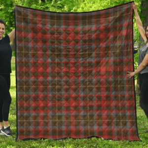 Premium Quilt - MacKintosh Hunting Weathered Tartan Quilt A7