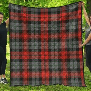 Premium Quilt - MacLachlan Weathered Tartan Quilt A7