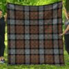 Premium Quilt - MacLaren Weathered Tartan Quilt A7