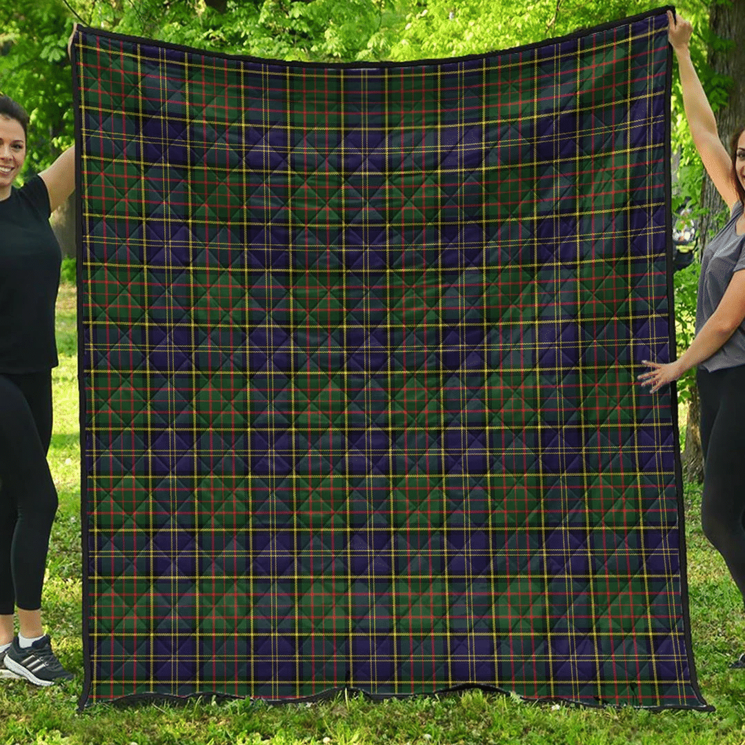 Premium Quilt - MacMillan Hunting Modern Tartan Quilt A7 Premium Quilt - MacMillan Hunting Modern Tartan Quilt A7