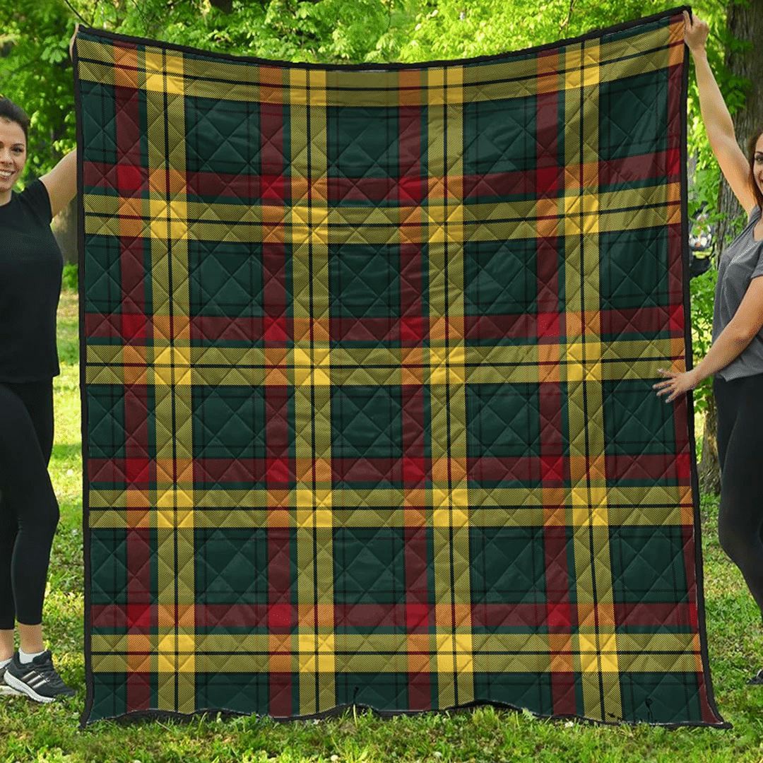 Premium Quilt - MacMillan Old Modern Tartan Quilt A7 Premium Quilt - MacMillan Old Modern Tartan Quilt A7