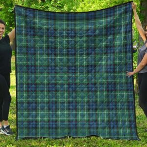 Premium Quilt - MacNeill of Colonsay Ancient Tartan Quilt A7