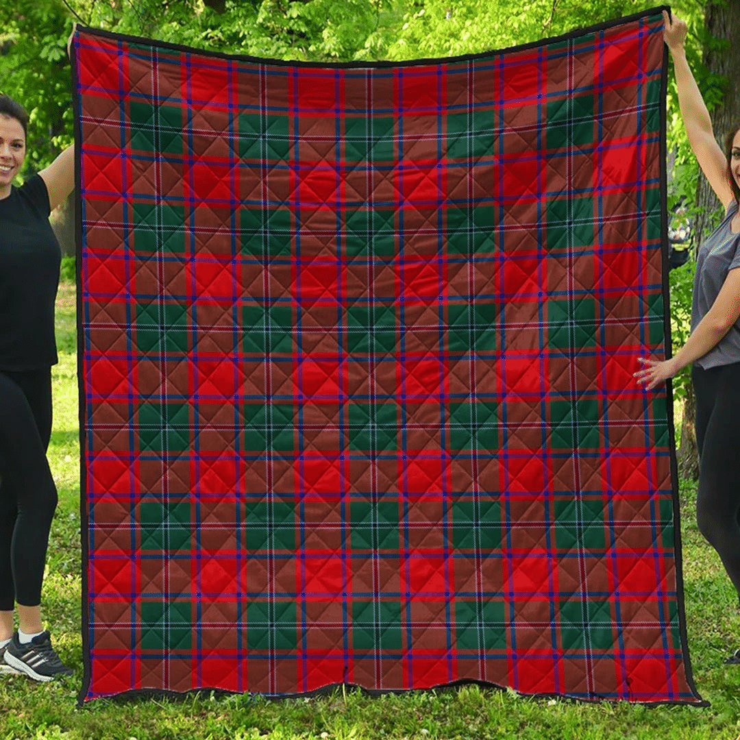 Premium Quilt - MacPhail Clan Tartan Quilt A7 Premium Quilt - MacPhail Clan Tartan Quilt A7