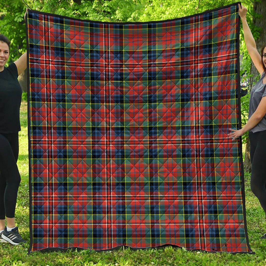 Premium Quilt - MacPherson Ancient Tartan Quilt A7 Premium Quilt - MacPherson Ancient Tartan Quilt A7