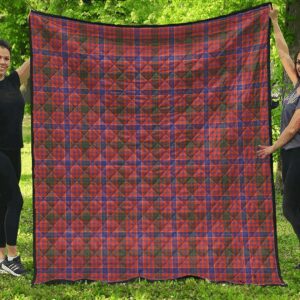 Premium Quilt - MacRae Ancient Tartan Quilt A7