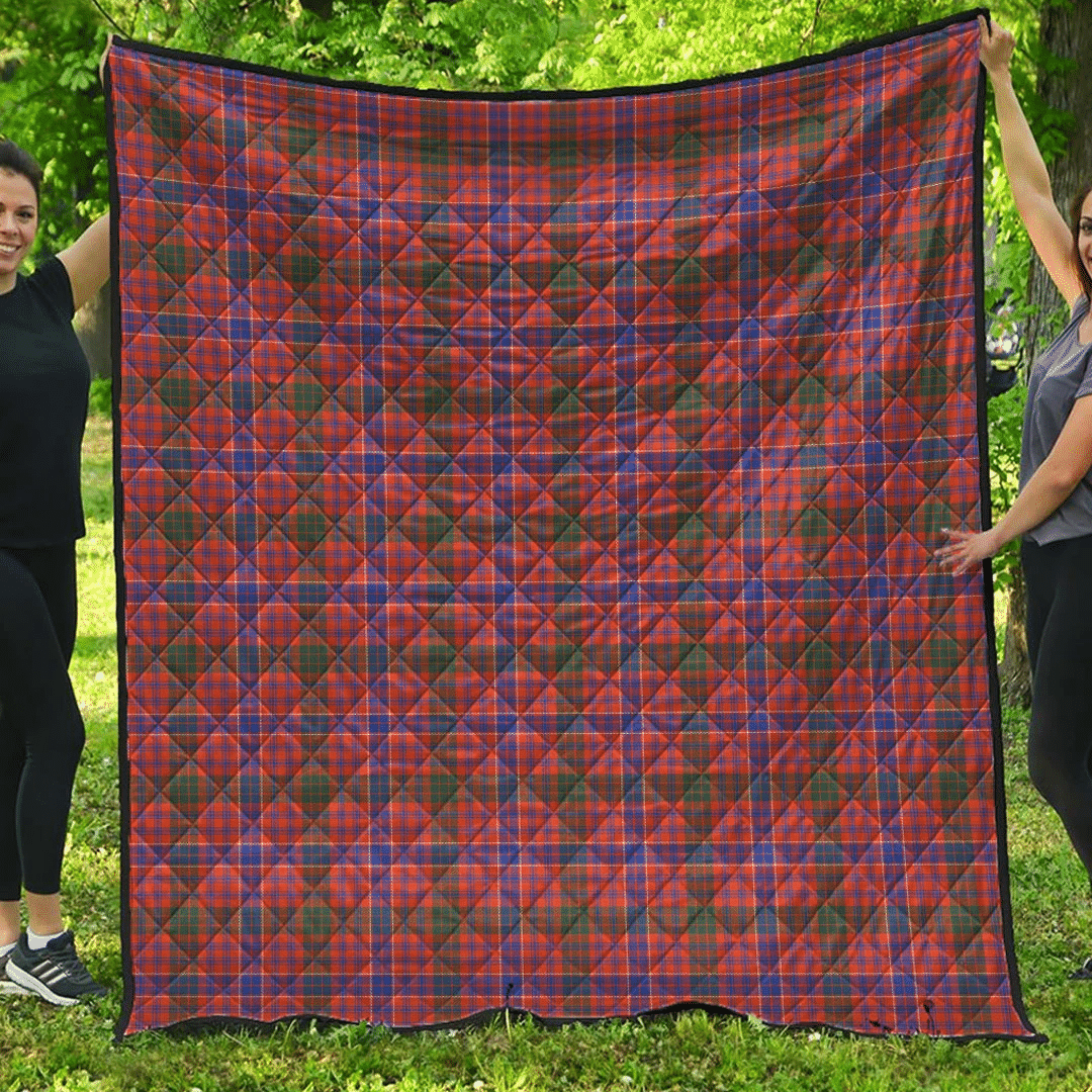 Premium Quilt - MacRae Ancient Tartan Quilt A7 Premium Quilt - MacRae Ancient Tartan Quilt A7